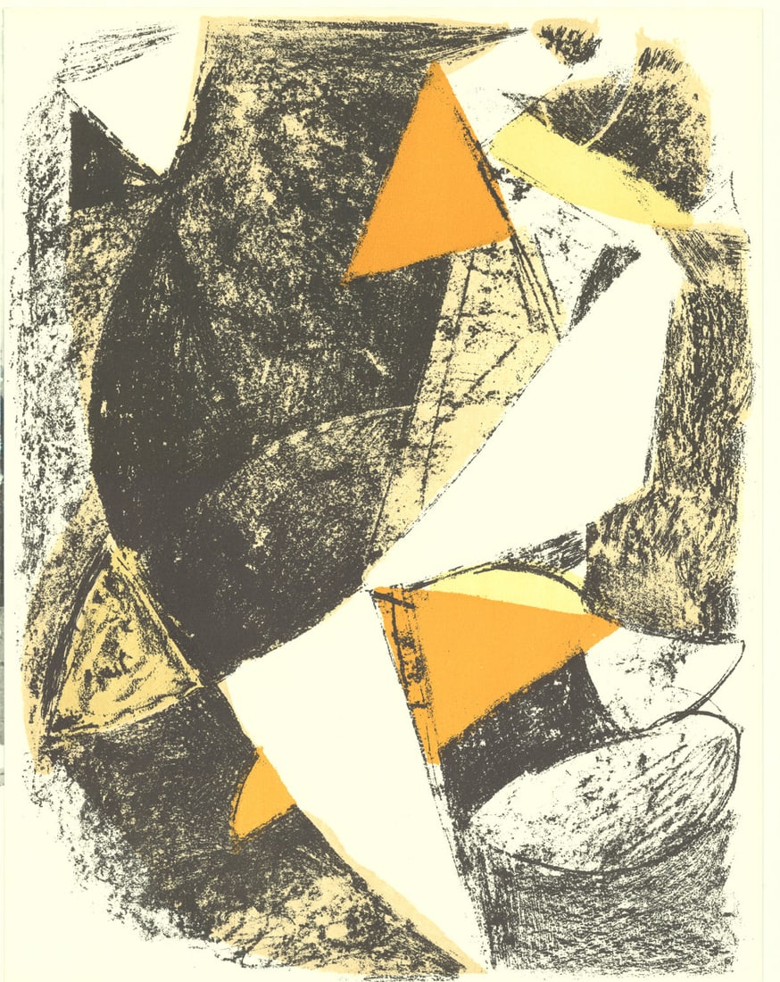 Marino Marini - Cheval et Cavalier - 1963 Lithograph 12.25" x 9.5": Cheval et Cavalier by Marino Marini, 1963 Unsigned Lithograph. Paper size is 12.25 x 9.5 inches, with an image size of 12.25 x 9.5 inches. The Lithograph is from an unknown edition size. and is not fr