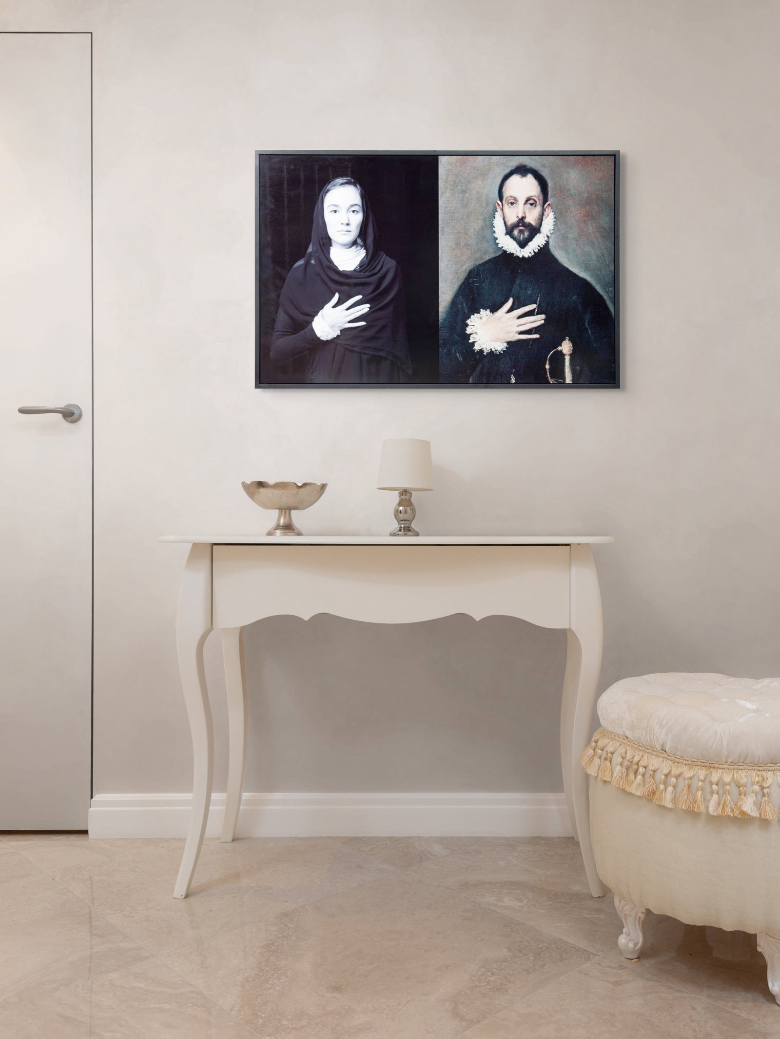 Shirin Neshat - In Deference - 2018 Mixed Media - SIGNED 26.75" x 41.25" - 2