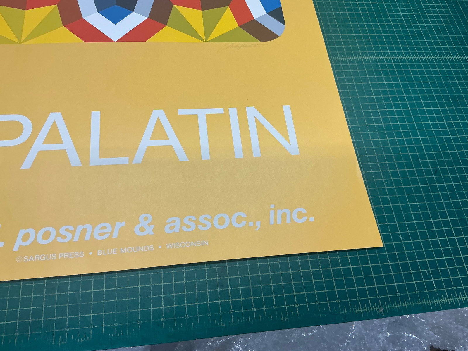 Marko Spalatin - Kaleidoscope - 1980 Serigraph - SIGNED 36" x 26" - 10