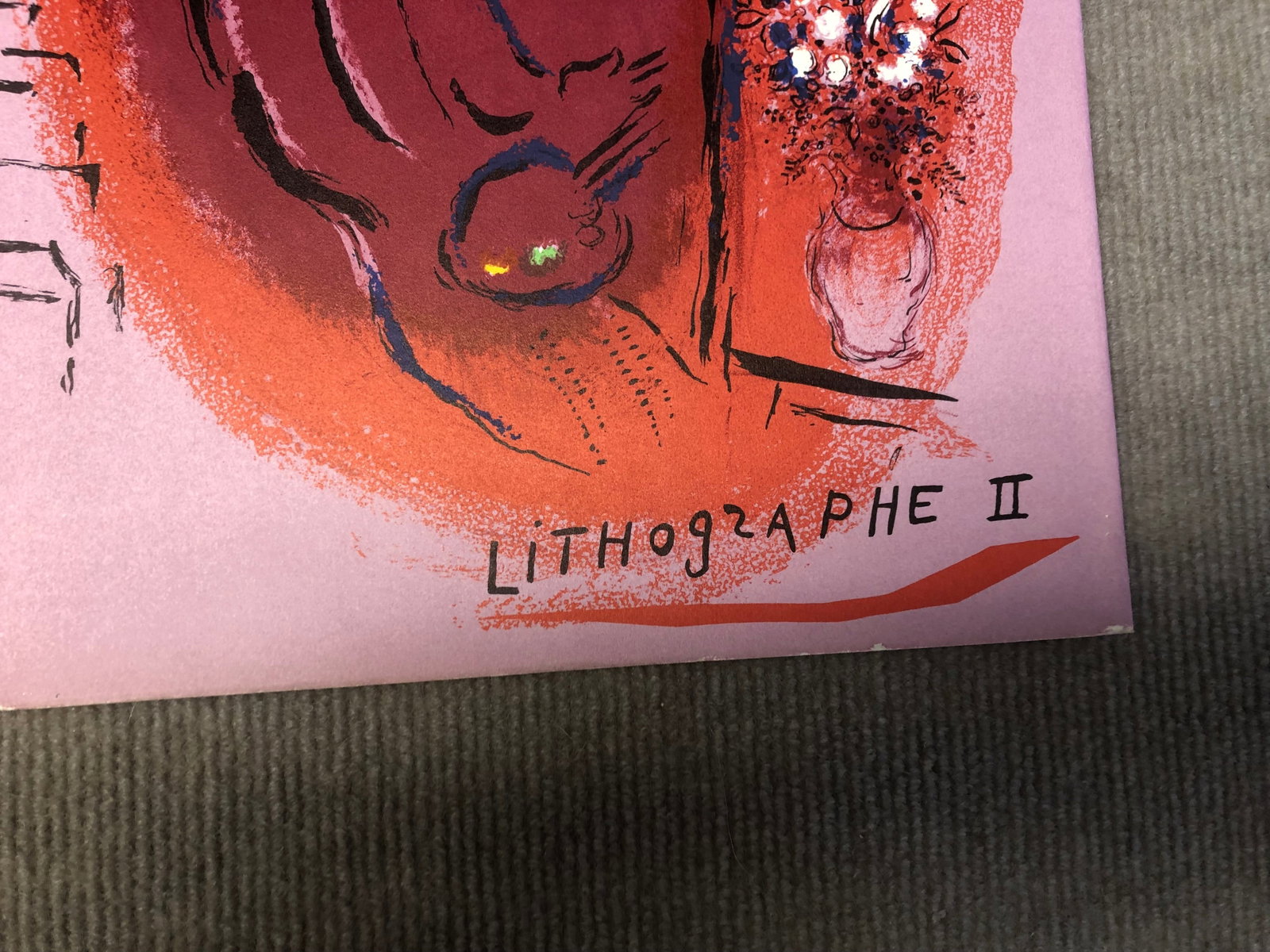 Marc Chagall - Lithograph II Cover - 1963 Lithograph 12.75" x 21.25" - 10