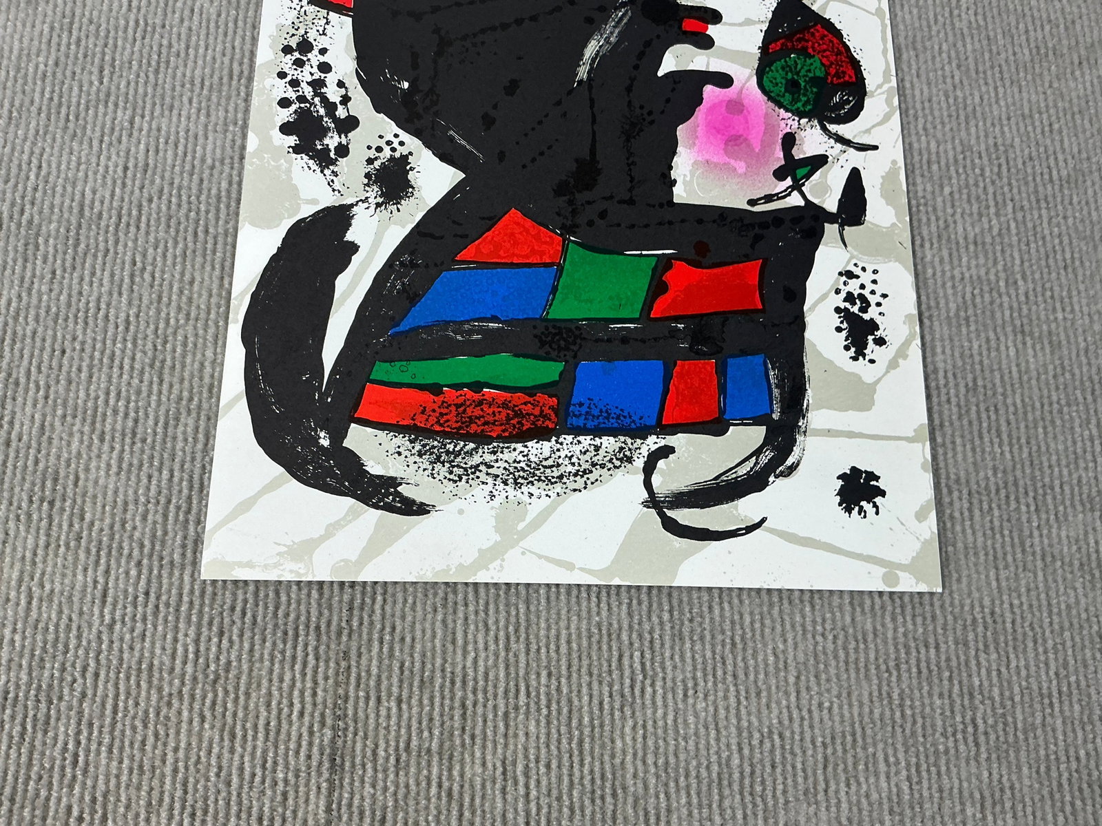 Joan Miro - Litografia original V - 1975 Lithograph 13" x 9.75" - 7