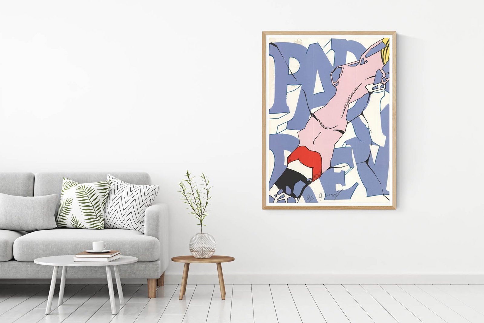 Crash - Paris Review - 1990 Serigraph - SIGNED 30" x 22" - 2