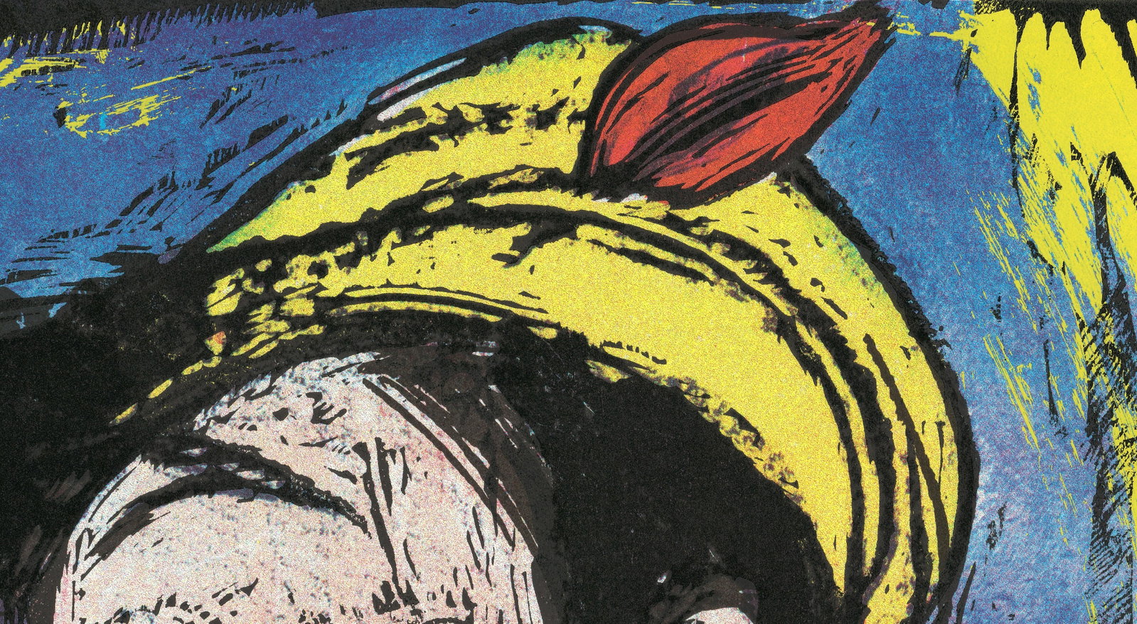 Jim Dine - Pinocchio - 2008 Mixed Media - SIGNED 37" x 27" - 4