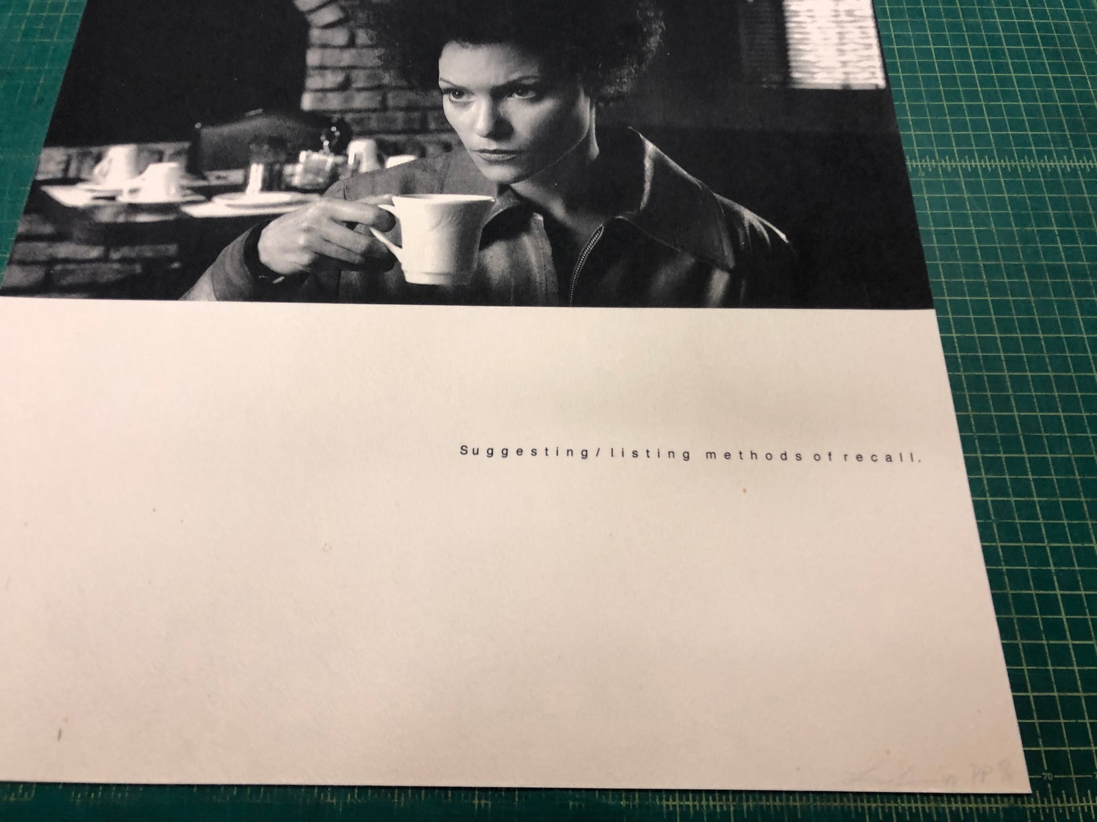 Lorna Simpson - Recall - 1998 Serigraph - SIGNED 30" x 22" - 6