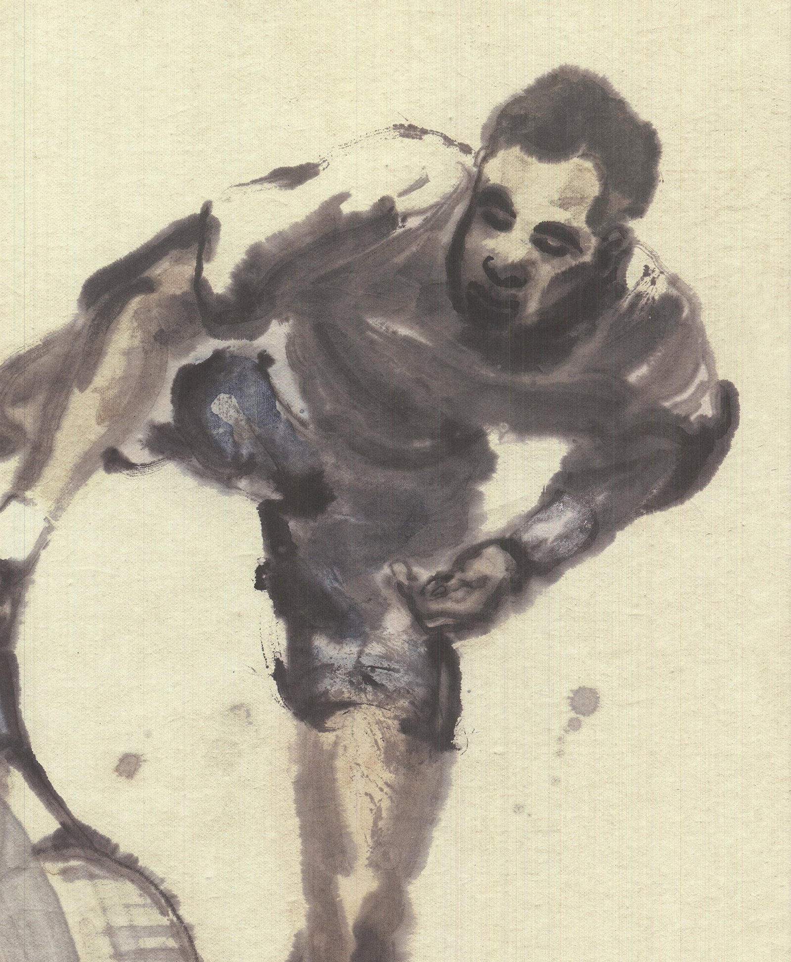 Du Zhenjun - Roland Garros French Open - 2015 Offset Lithograph - SIGNED 31.25" x 23.5" - 5