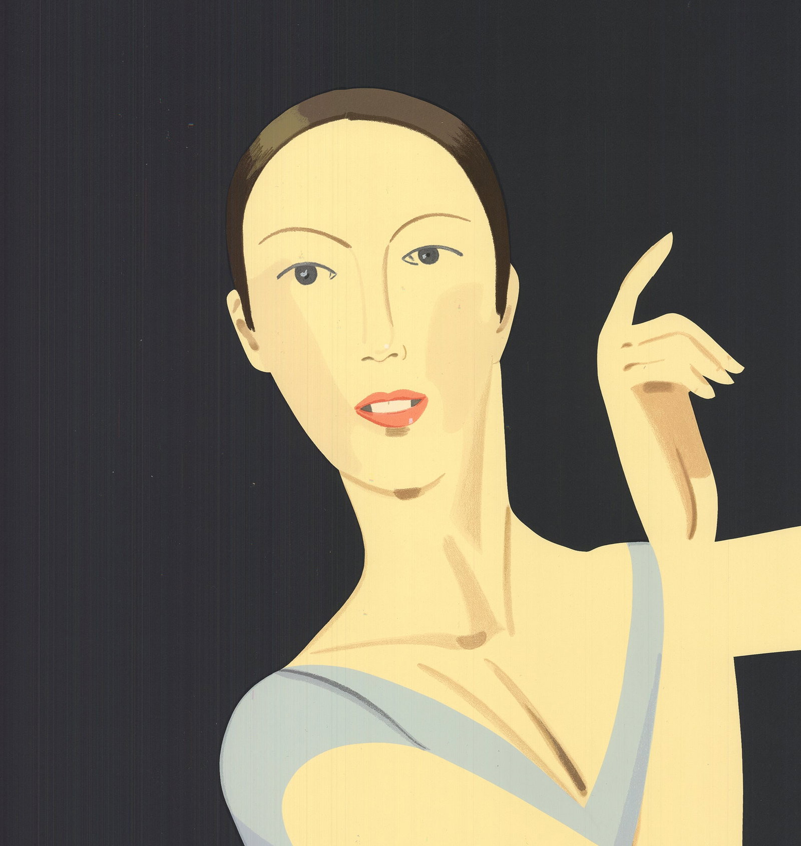 Alex Katz - Sarah-American Dance Festival - 2011 Serigraph - SIGNED 48" x 34.25" - 3