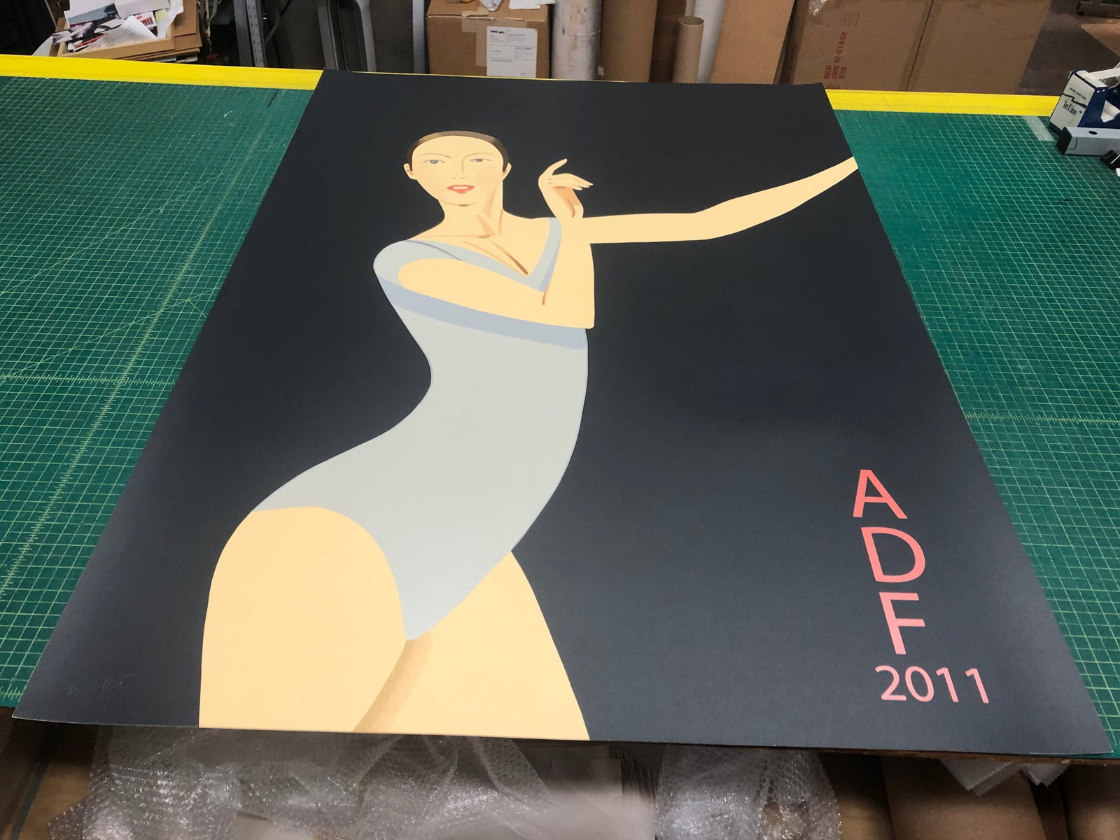 Alex Katz - Sarah-American Dance Festival - 2011 Serigraph - SIGNED 48" x 34.25" - 4