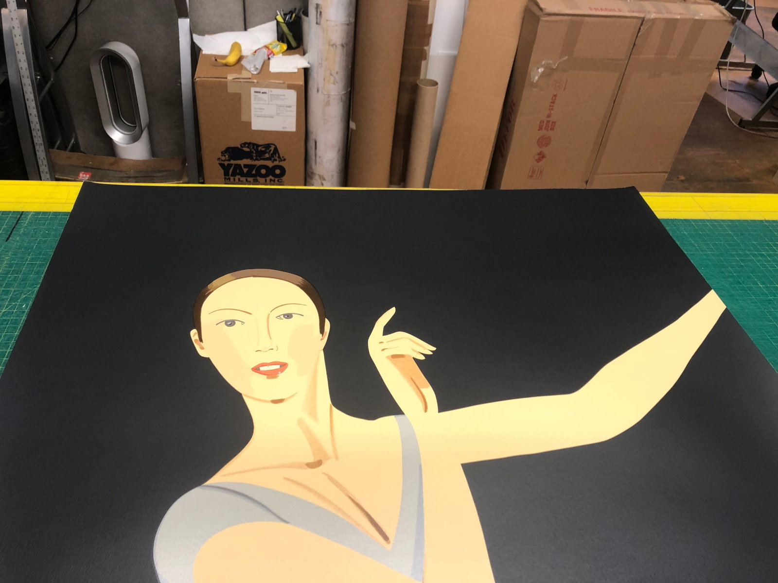 Alex Katz - Sarah-American Dance Festival - 2011 Serigraph - SIGNED 48" x 34.25" - 7