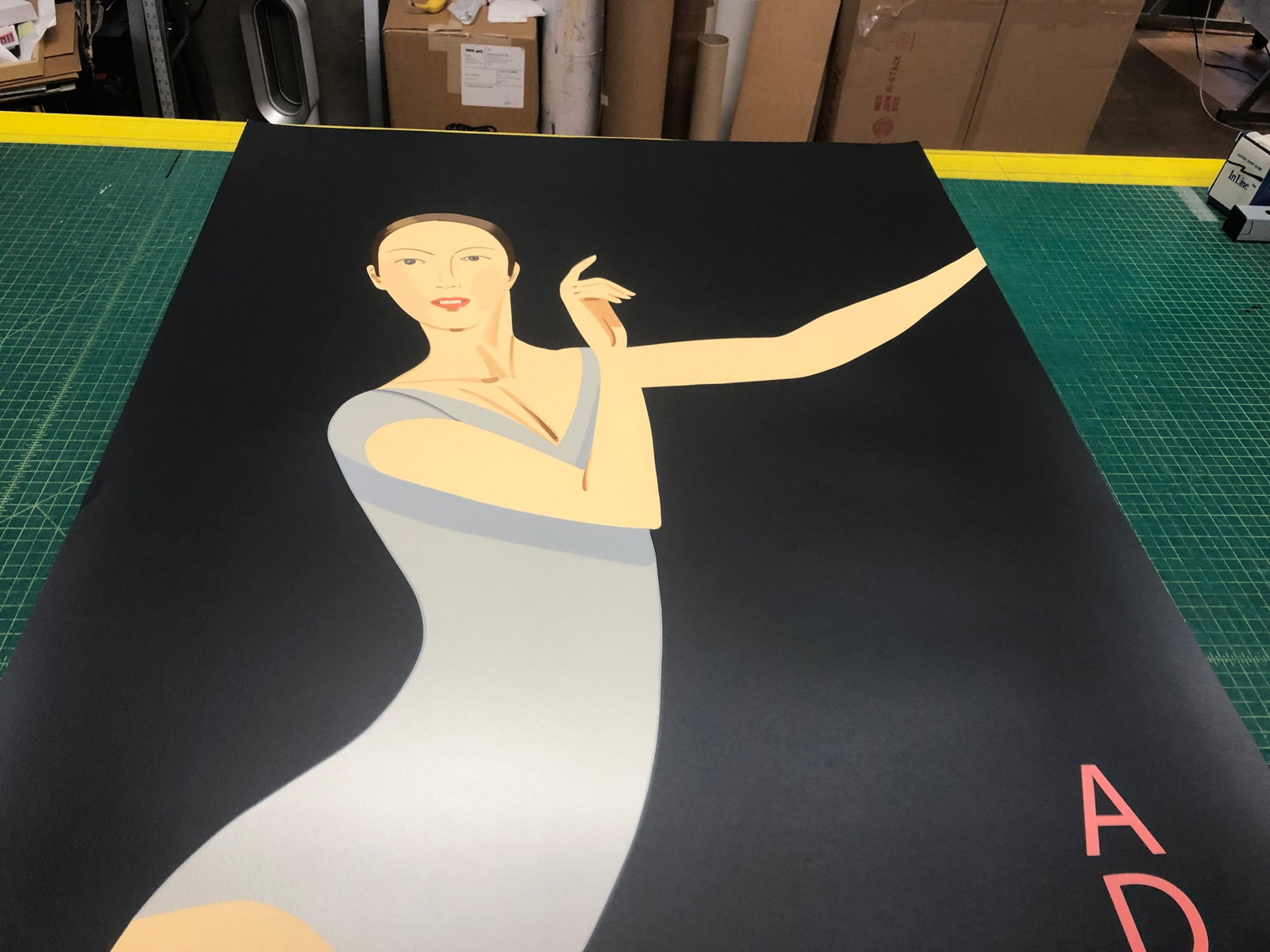 Alex Katz - Sarah-American Dance Festival - 2011 Serigraph - SIGNED 48" x 34.25" - 8