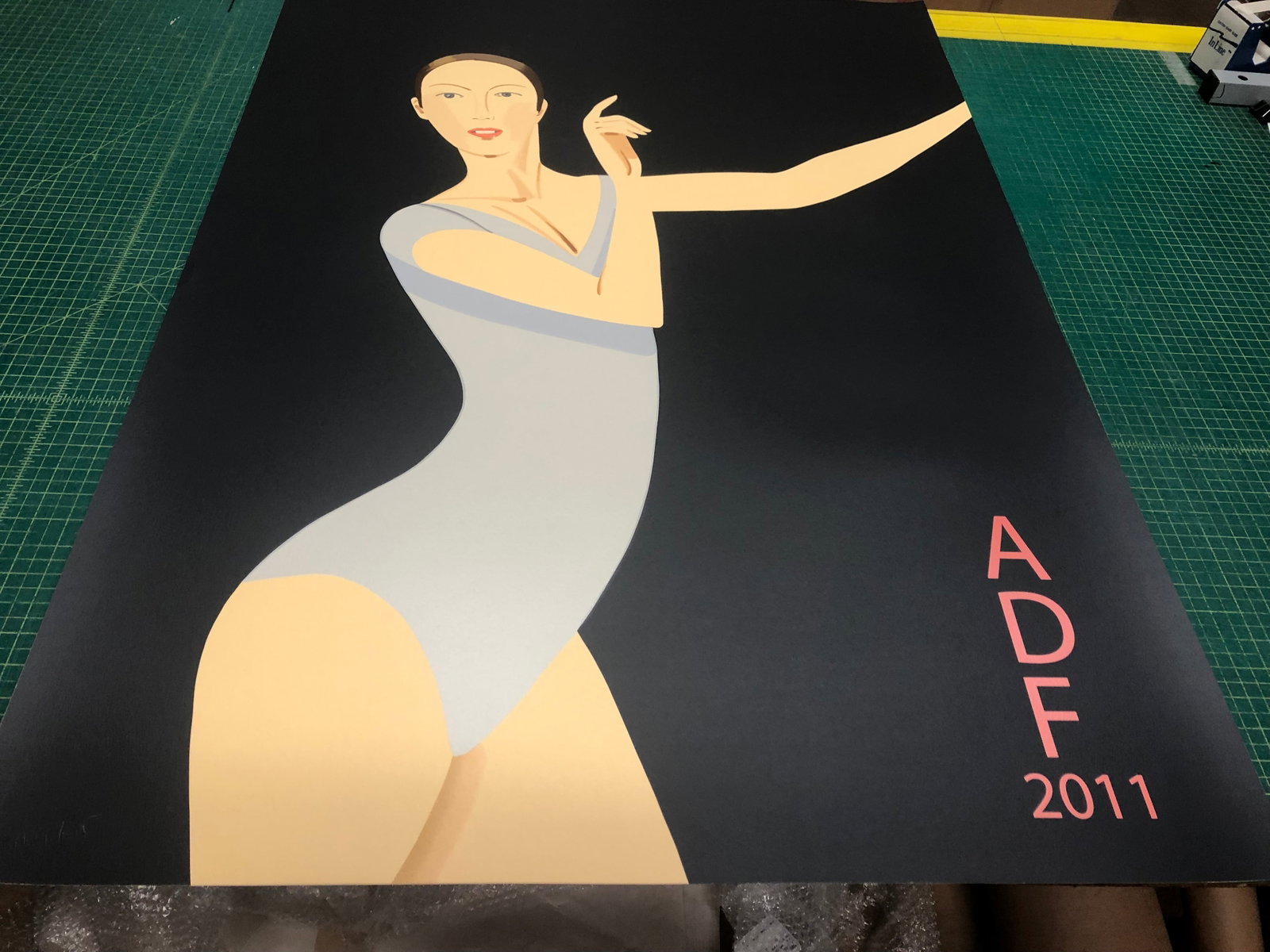 Alex Katz - Sarah-American Dance Festival - 2011 Serigraph - SIGNED 48" x 34.25" - 9