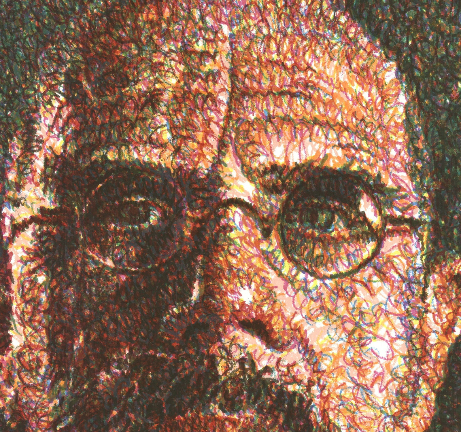 Chuck Close - Self Portrait - 2007 Serigraph - SIGNED 38" x 30" - 3