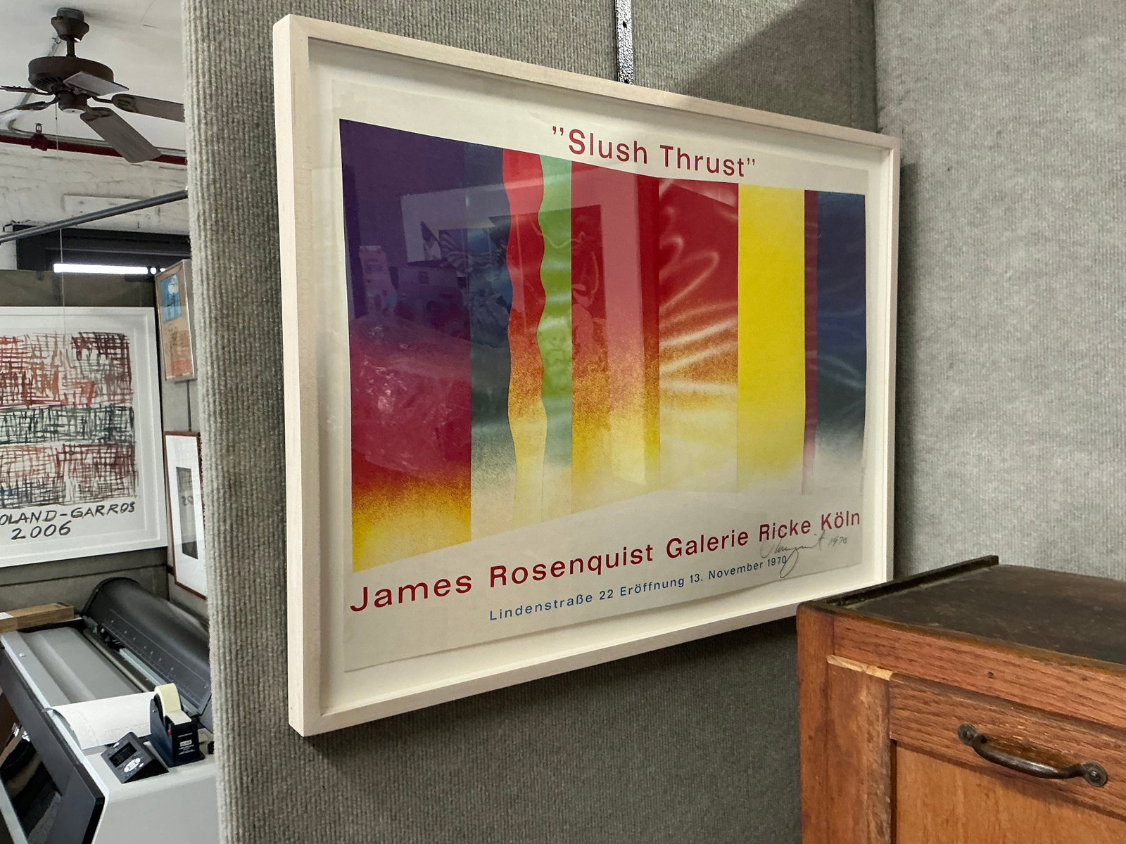James Rosenquist - Slush Thrust - 1970 Offset Lithograph - SIGNED 16.5" x 23.5" - 6