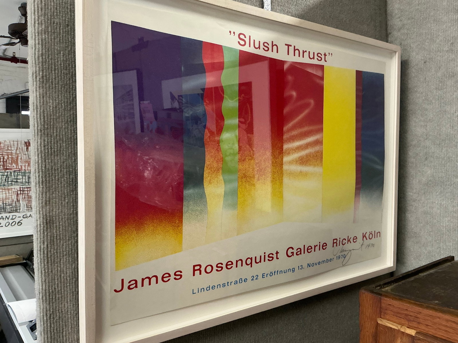 James Rosenquist - Slush Thrust - 1970 Offset Lithograph - SIGNED 16.5" x 23.5" - 7
