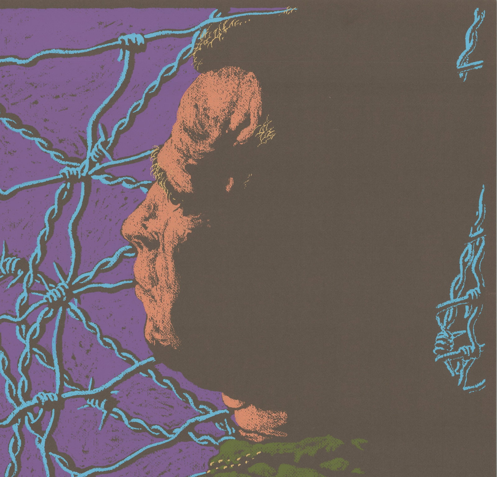 Jack Beal - Solzhenitsyn, Russian - 1971 Serigraph - SIGNED 30.75" x 20" - 4