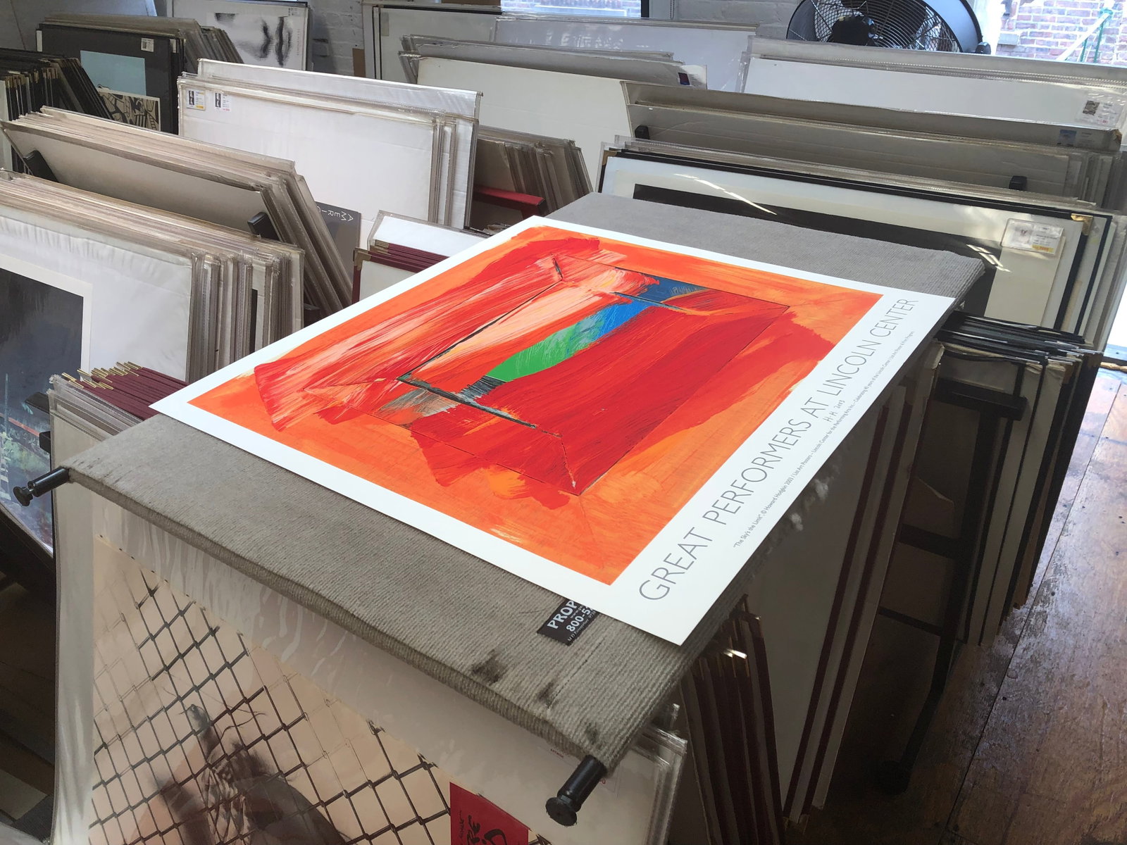 Howard Hodgkin - The Sky's The Limit - 2002 Serigraph - SIGNED 30" x 33" - 3