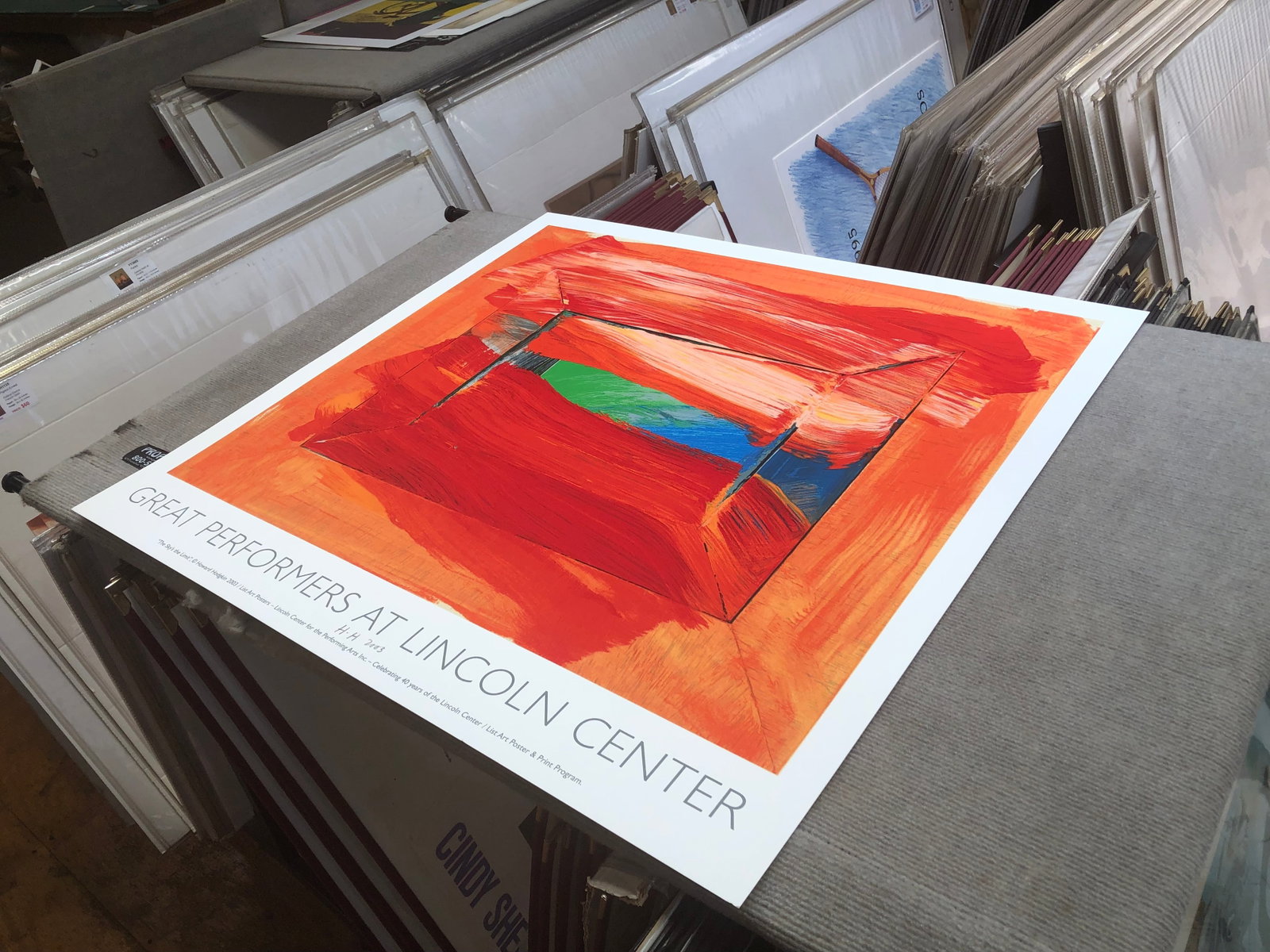 Howard Hodgkin - The Sky's The Limit - 2002 Serigraph - SIGNED 30" x 33" - 4