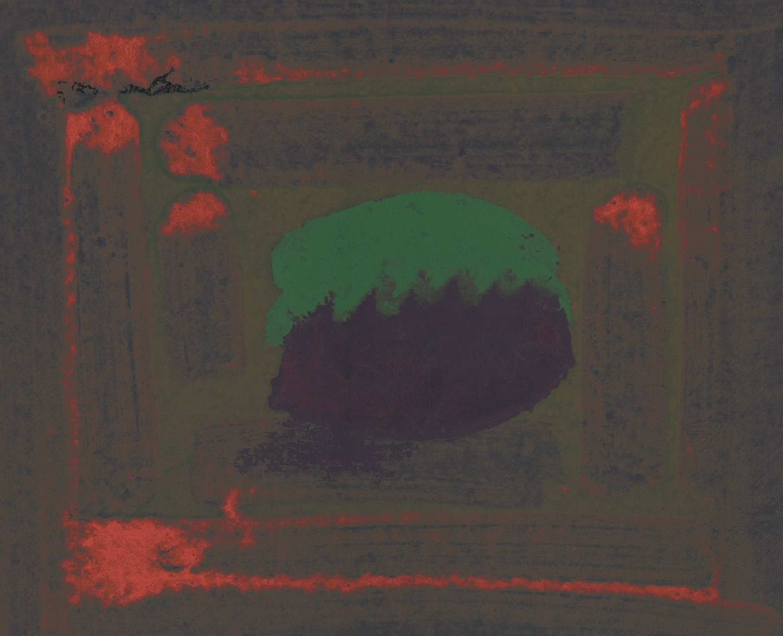 Howard Hodgkin - Tropic Fruit (Heenk 222) - 1981 Serigraph - SIGNED 31" x 37" - 2