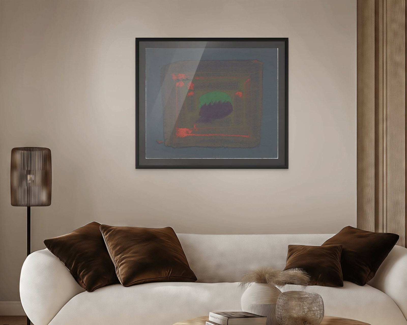 Howard Hodgkin - Tropic Fruit (Heenk 222) - 1981 Serigraph - SIGNED 31" x 37" - 7