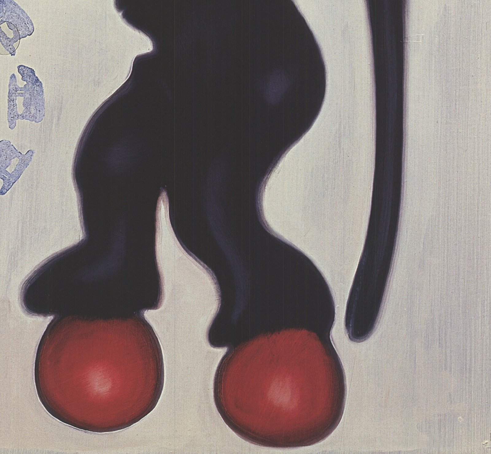 Jorg Immendorf - Untitled (Hui Gui) - 1995 Offset Lithograph - SIGNED 23.75" x 19.75" - 5