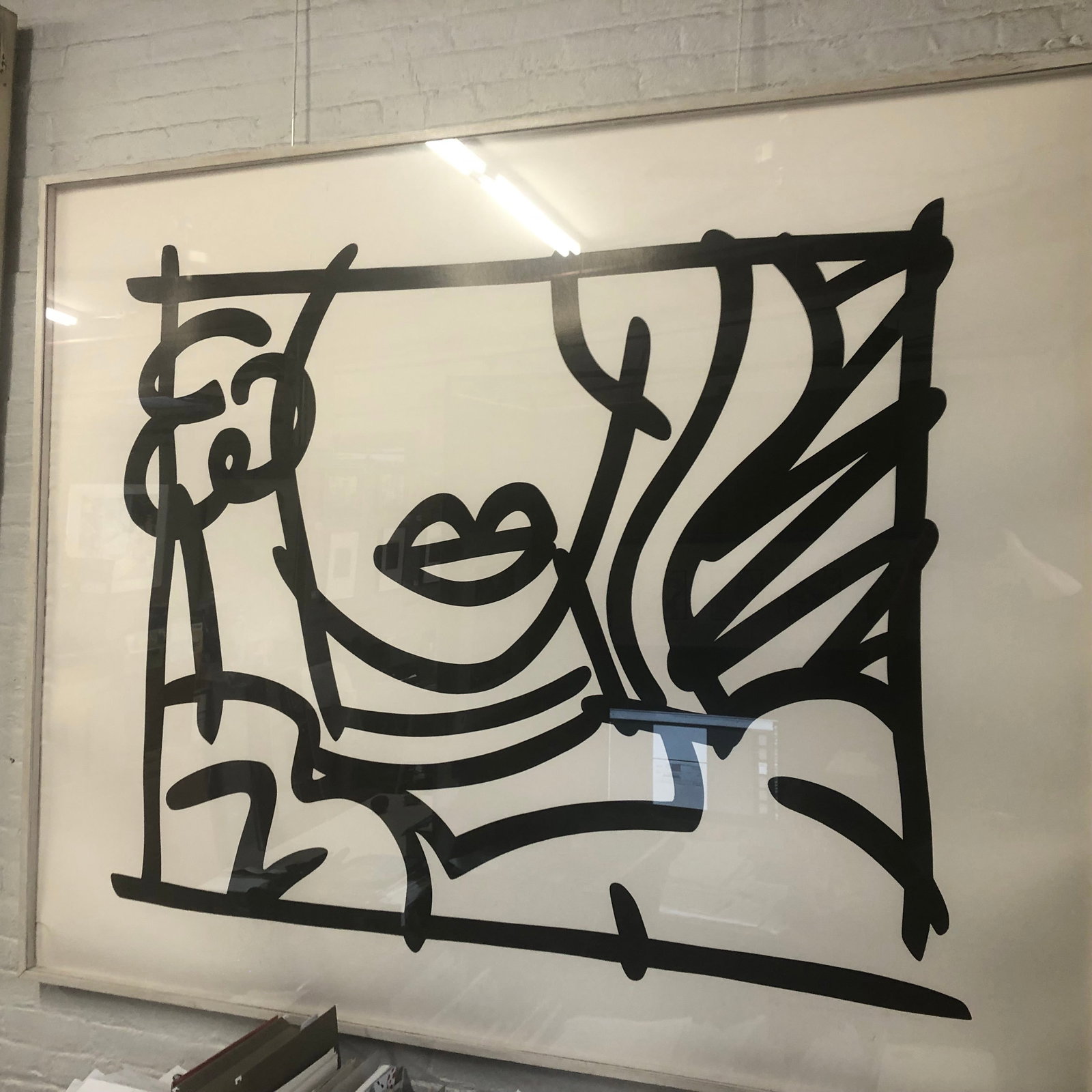 Tom Wesselmann - Woman with Green Blouse - 1988 Serigraph - SIGNED 61" x 75" - 6