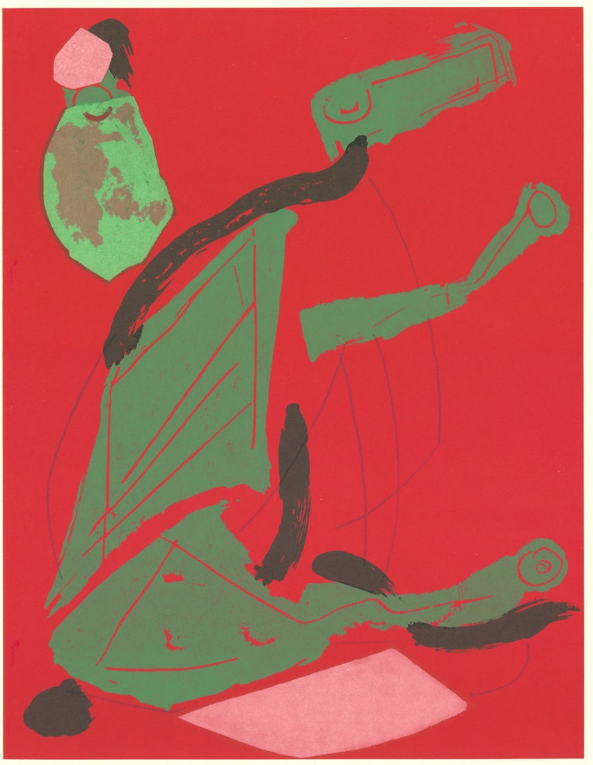Marino Marini - XXe Siecle no 35 - 1970 Lithograph 12.25" x 9.5": XXe Siecle no 35 by Marino Marini, 1970 Unsigned Lithograph. Paper size is 12.25 x 9.5 inches, with an image size of 12.25 x 9.5 inches. The Lithograph is from an unknown edition size. and is not fram