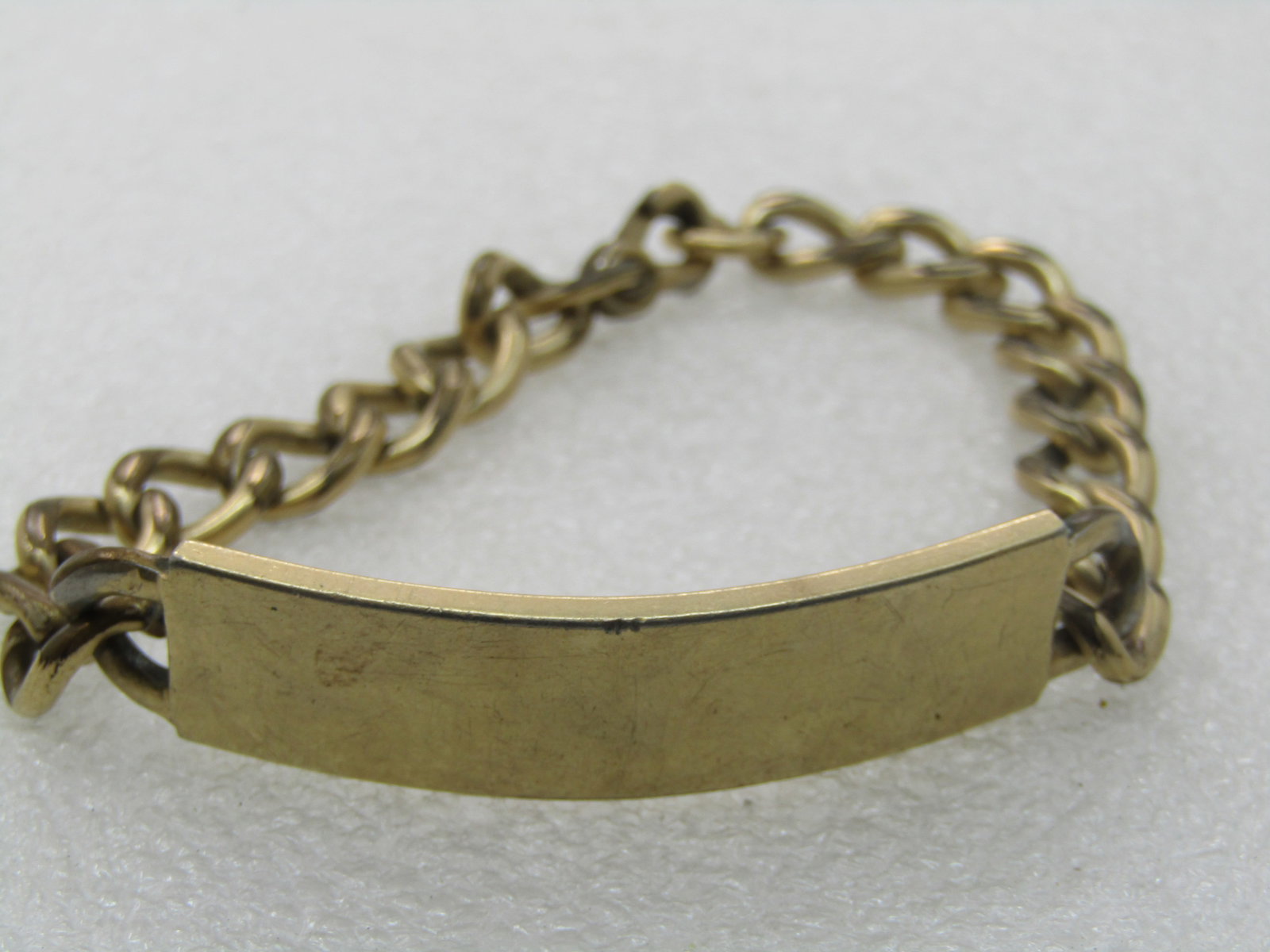 Vintage Elco 12kt GF Men's ID Bracelet, 8.25" - 2