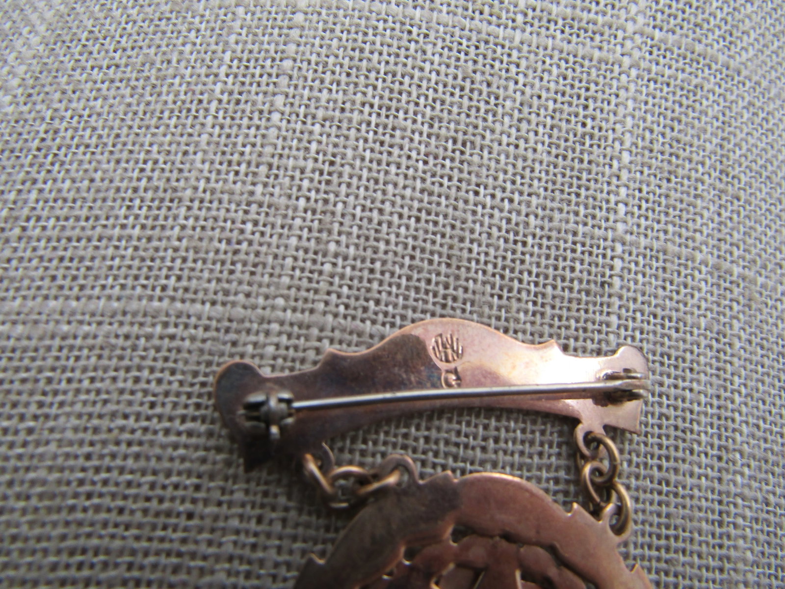 Vintage Past Aux-President USWV Pin, 10kt-12kt G.F., 1930's - 5