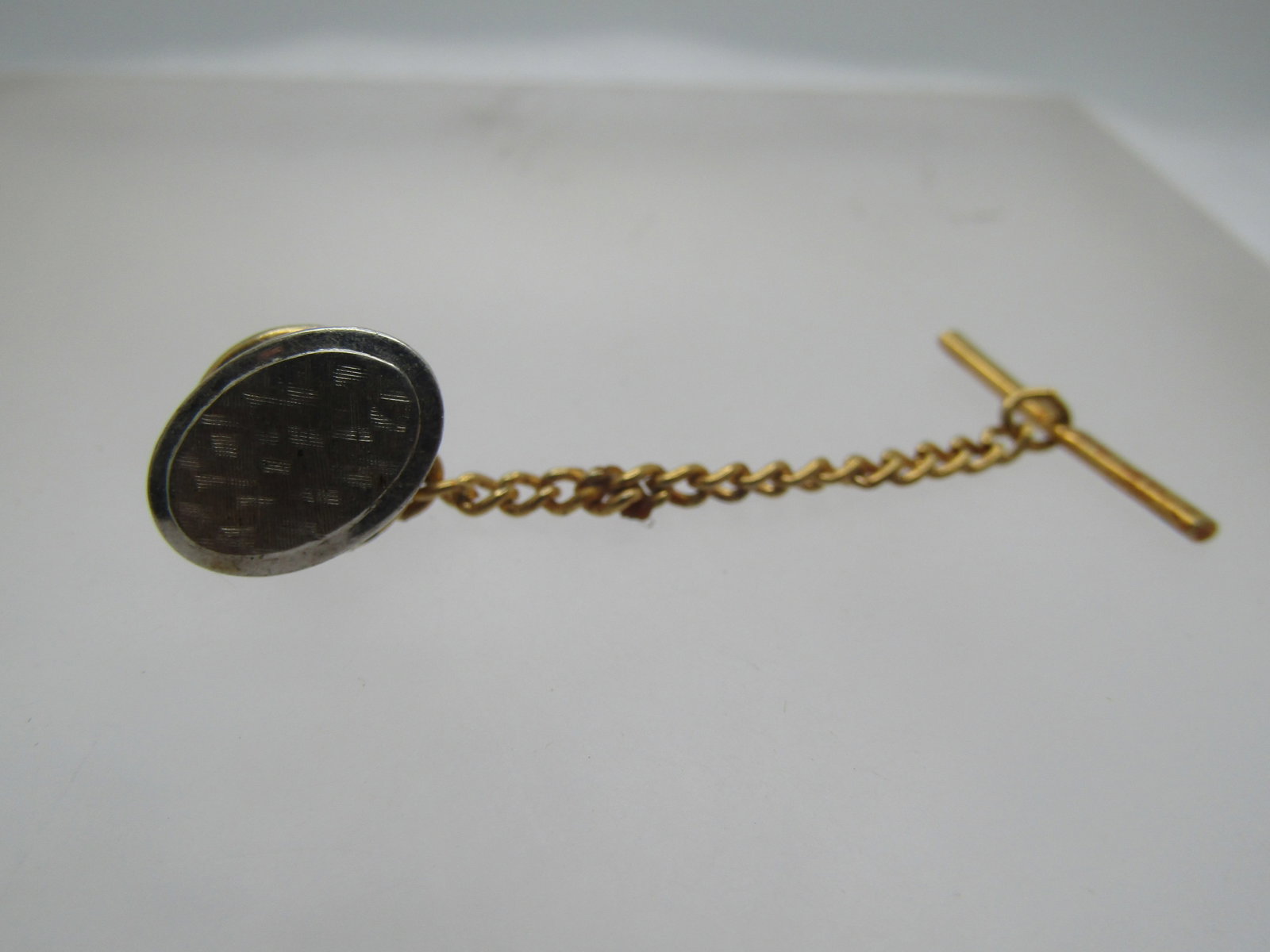 Vintage 12kt G.F. Bell Telephone Tie Clip and 3 Tie Tack Lot, 1940's-1960's - 6