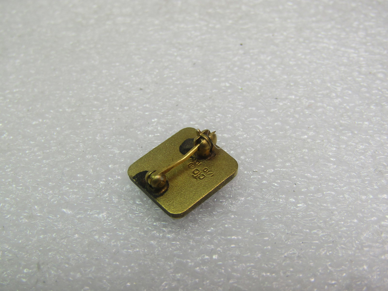 Vintage 10kt G.F. Safeway S Brooch, Signed CTO, 1960's-1970's - 5