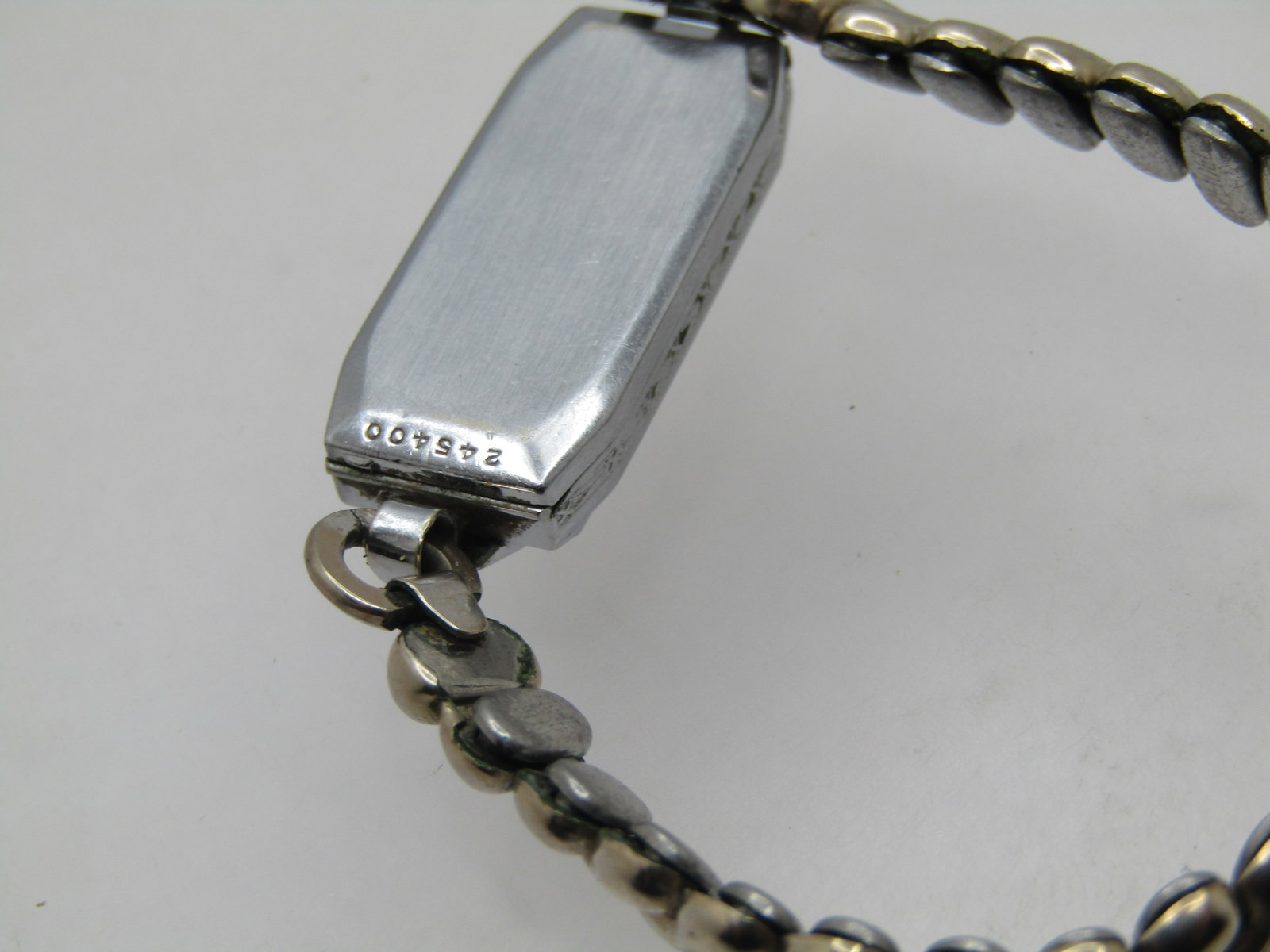 Antique Bulova Ladies Watch, Art Deco, Swiss, No Stem, 10kt GF. - 5