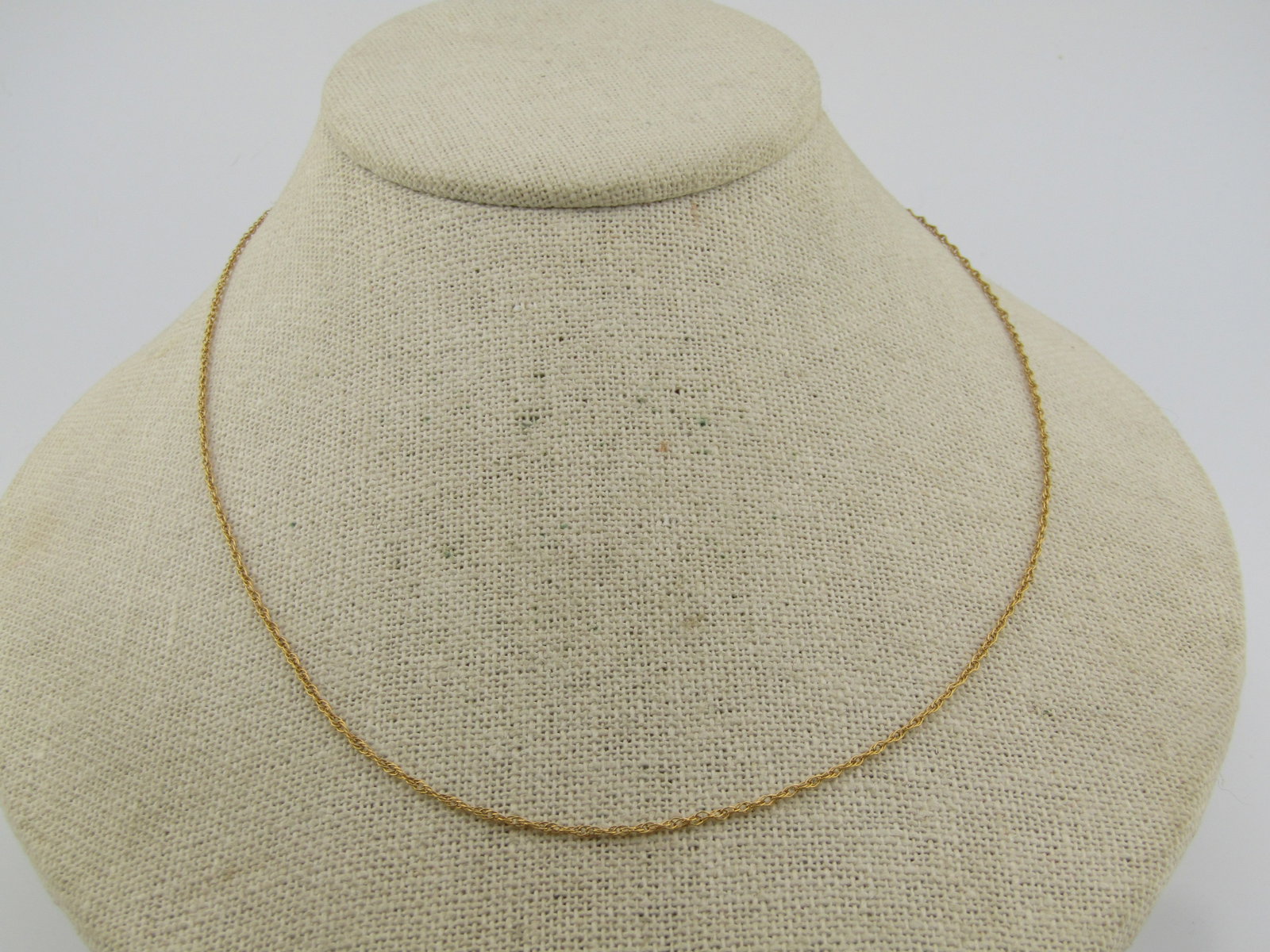 1/20 14kt Gold Filled Chain, 18", Signed RL, 2000's (1 of 5)