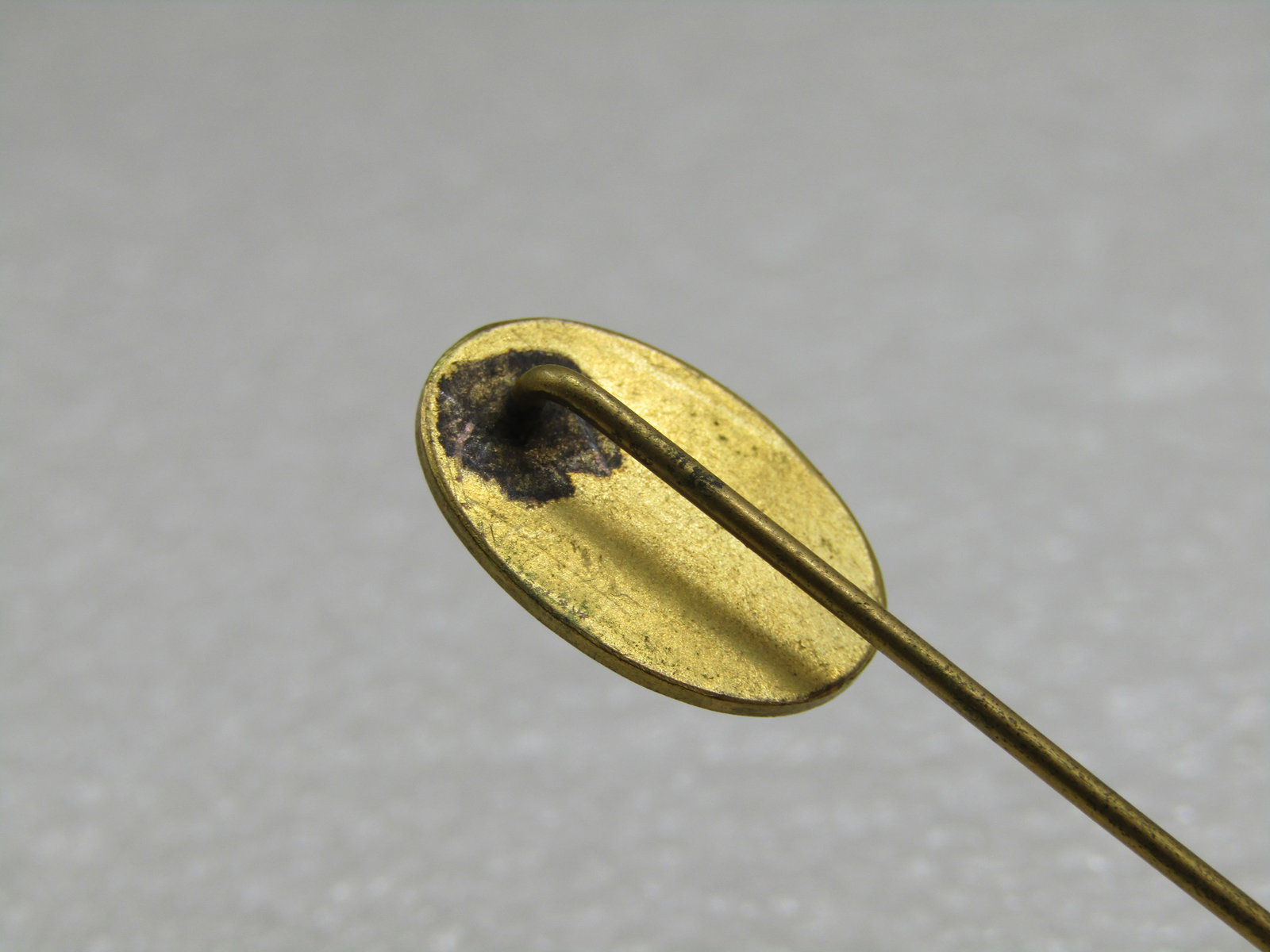Vintage 10kt G.F. Wngraved WMC Stick Pin. 1940's - 3