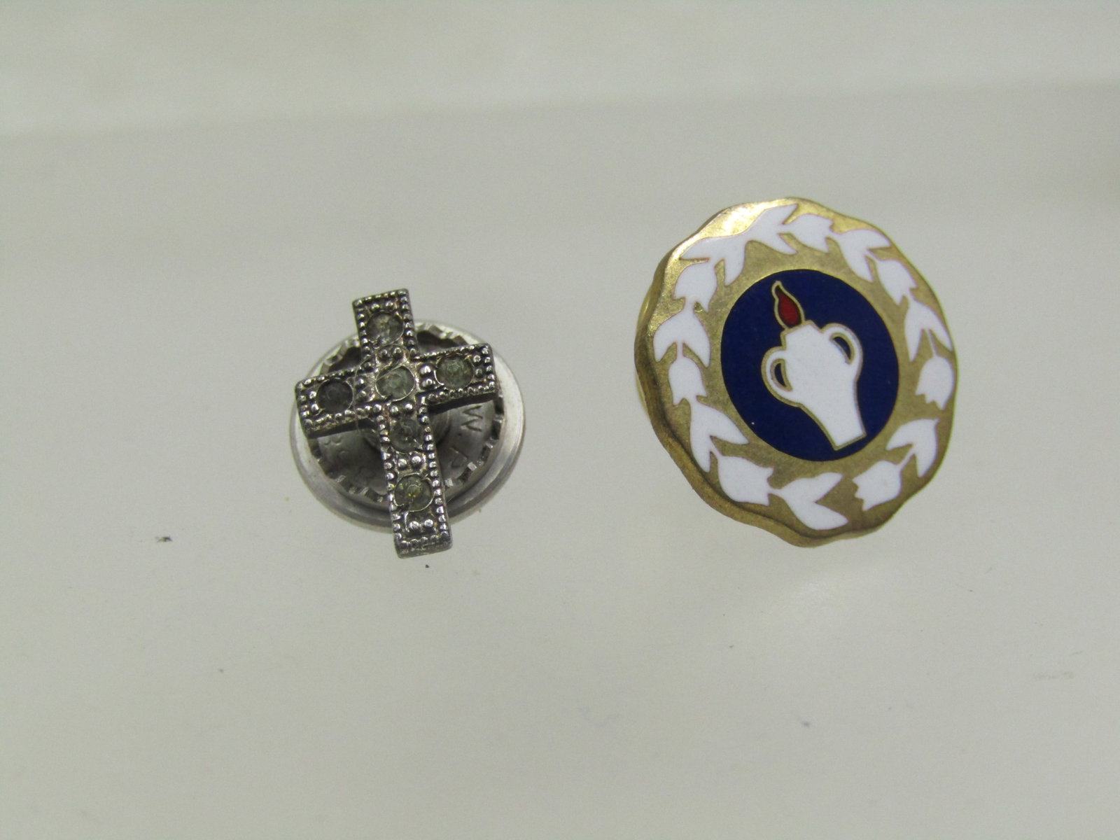 Vintage 10kt GF and Sterling Gideon's and Cross Tack/Lapel Pins - 3