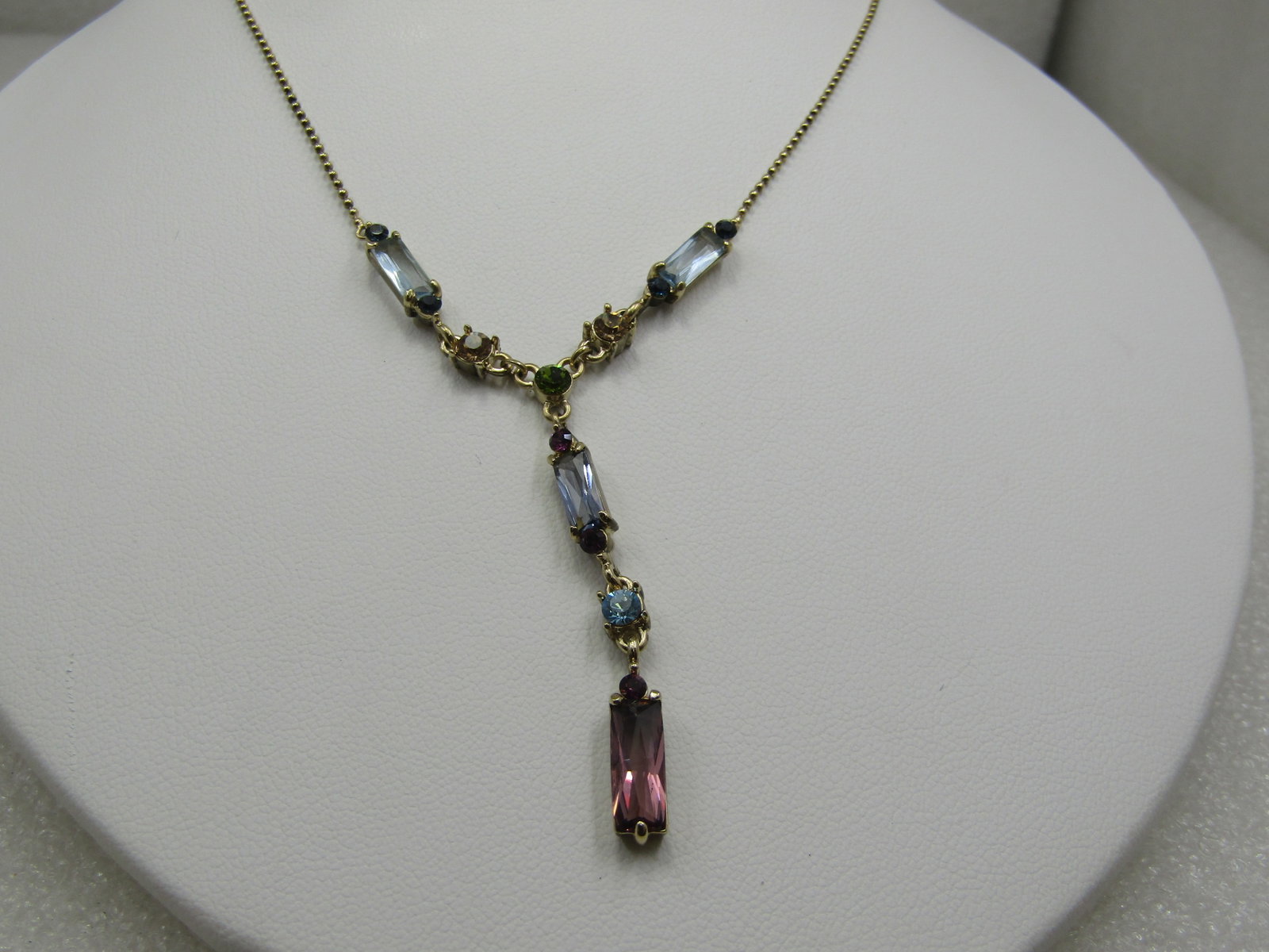 Early 1900's Heart Locket Necklace, 20" 12kt G.F. - 3