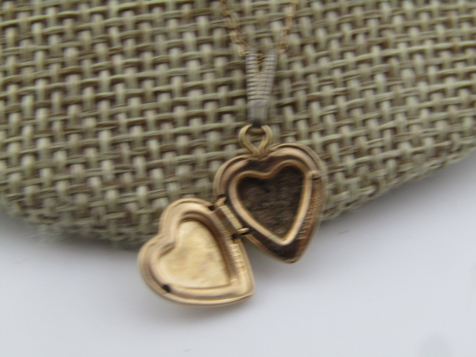 Vintage 12kt G.F. Heart Locket Necklace, 18.5", Signed B.A.B., 1950's-1960's - 5