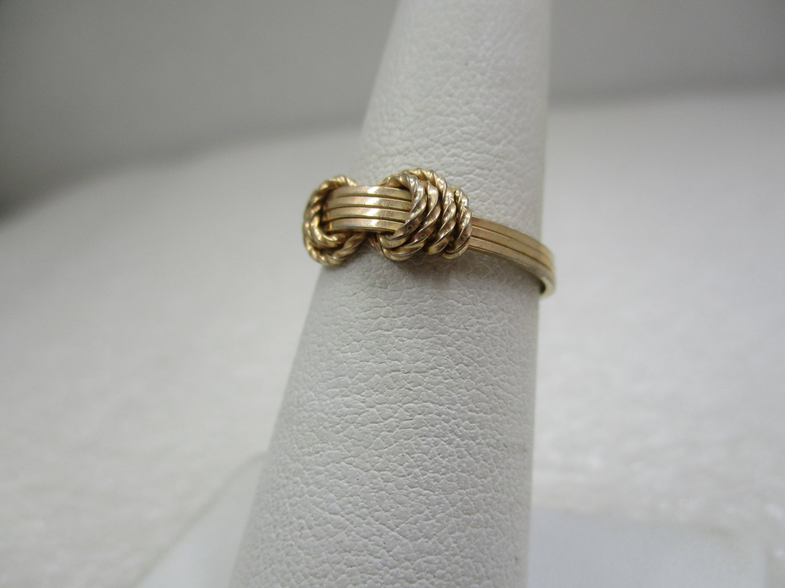 Vintage 10kt G.F. Woven Ring, Sz. 6 - 3