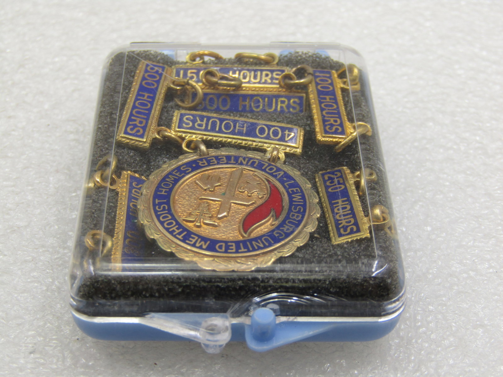 Vintage Lewisburg United Methodist Volunteer Service Pins - 6