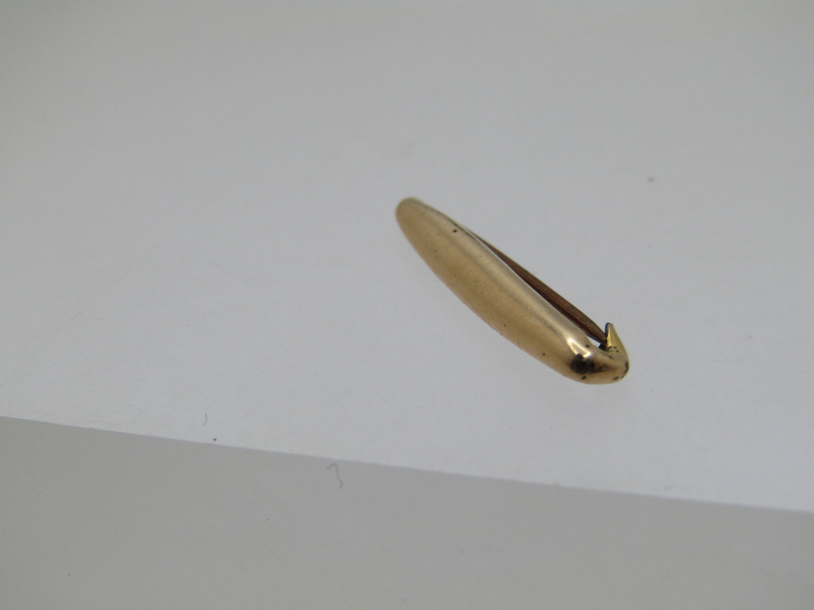 Vintage 10kt G.F. Small Brooch, C-Clasp, Early 1900's - 3