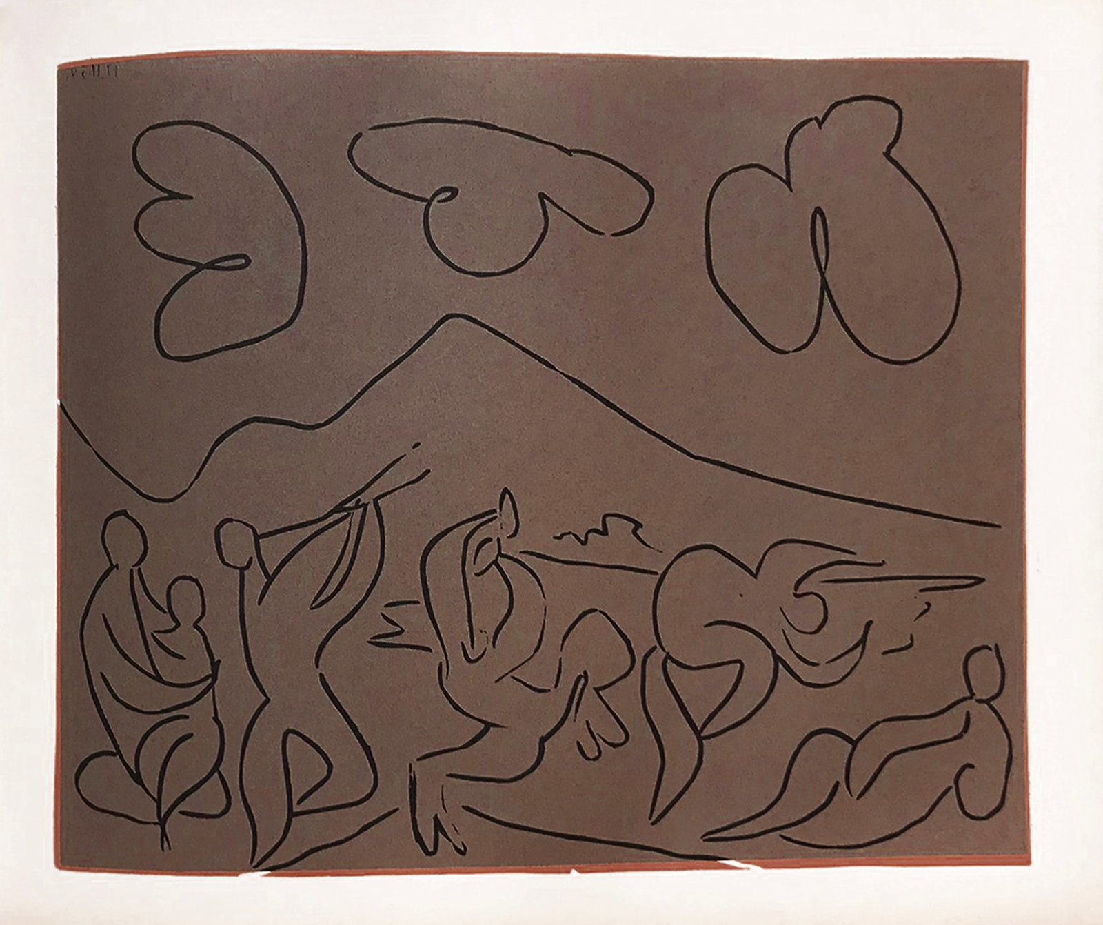 Picasso 24 Bacchanale dated 17-11-59