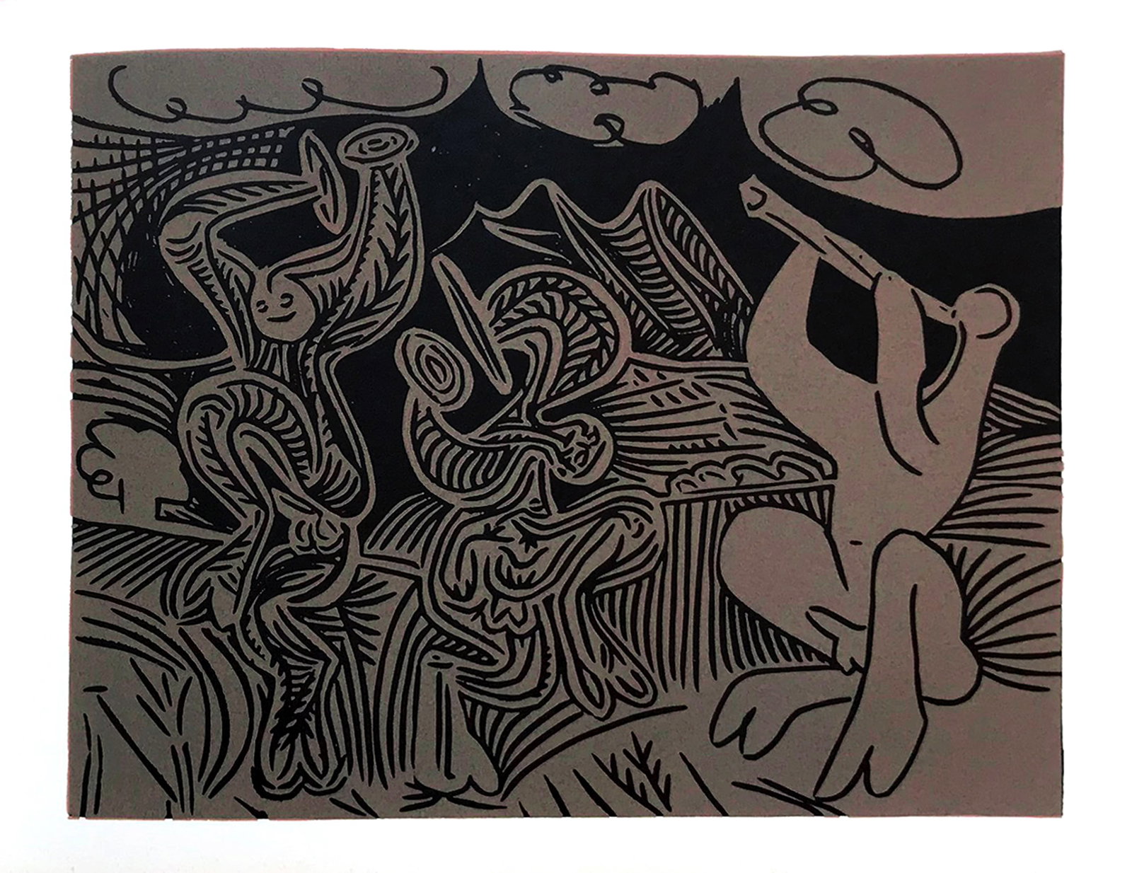 Picasso 36 Danseuses et Musicien