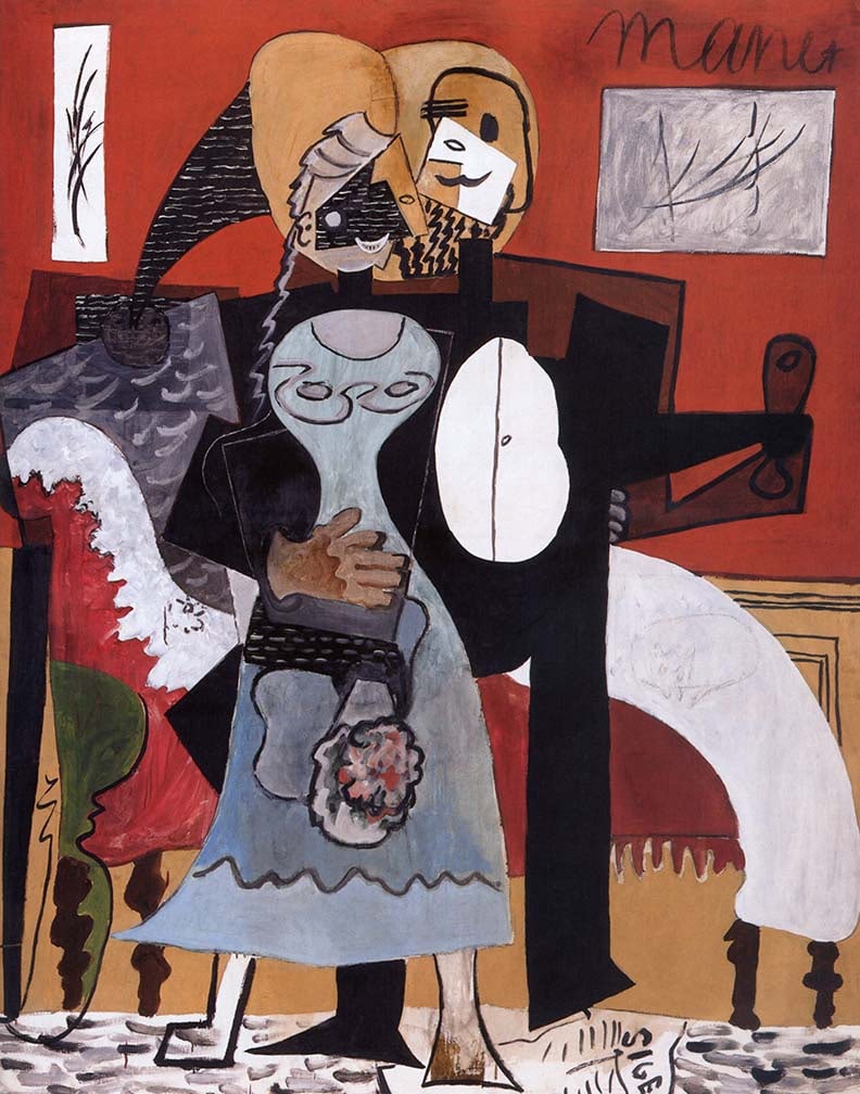 Picasso The lovers Giclee Numbered Edition: Artist: Pablo Picasso Title: The lovers Medium: Giclee Marks: L.E numbered Paper size: watercolor paper 19 x 13 inch Printed: 2002 by Fine Art Museum Condition: Fine - Pristine Certificate of Au
