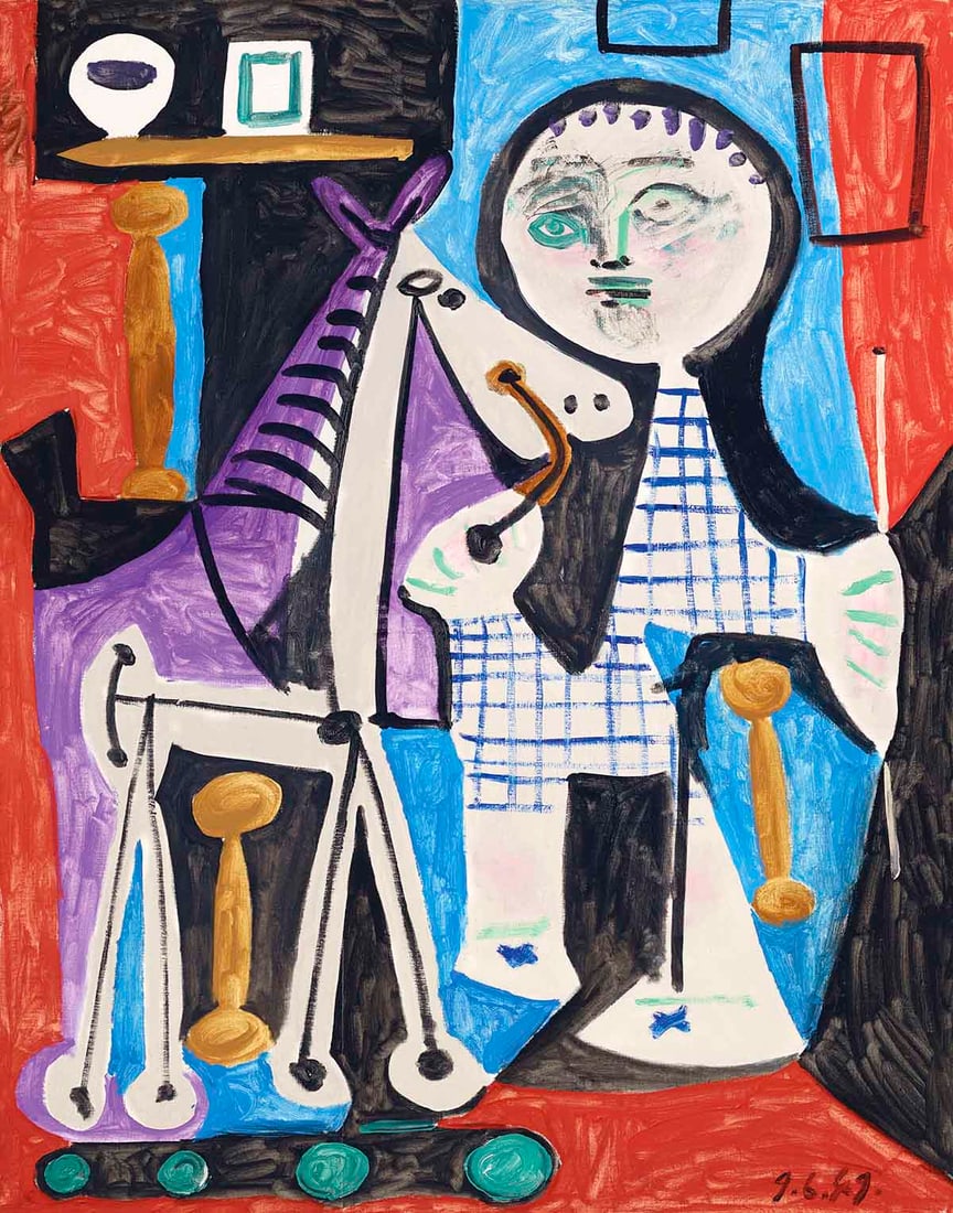 Pablo Picasso Claude A Deux Ans Giclee Numbered Edition: Artist: Pablo Picasso Title: Claude A Deux Ans Medium: Giclee Marks: L.E numbered Paper size: watercolour paper 19 x 13 inches Printed: 2002 by Fine Art Museum Condition: Fine - Pristine Certifi