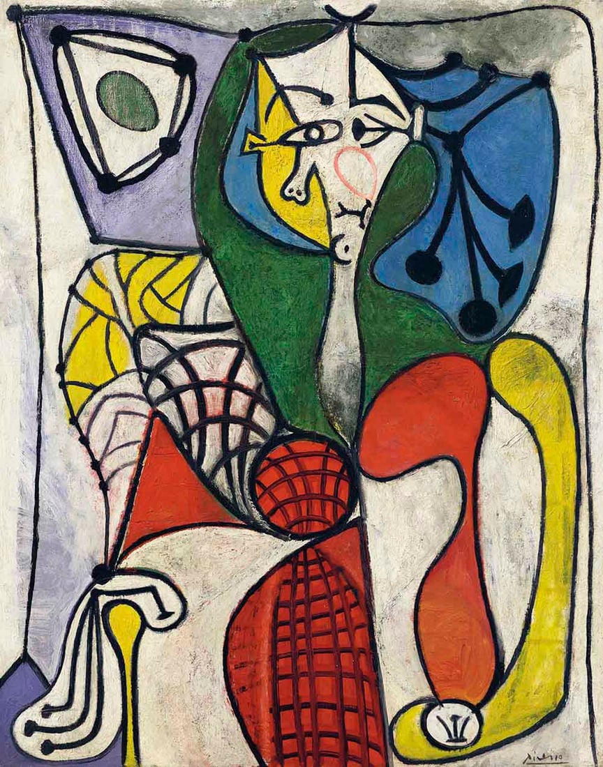Pablo Picasso Femme Dans Un Fauteuil Giclee Numbered Edition: Artist: Pablo Picasso Title: Femme Dans Un Fauteuil Medium: Giclee Marks: L.E numbered Paper size: watercolour paper 19 x 13 inches Printed: 2002 by Fine Art Museum Condition: Fine - Pristine Ce
