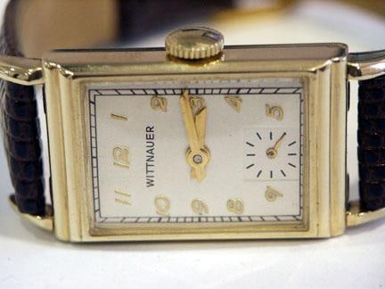Solid 14k WITTNAUER Ladies Winding Watch 1940s* EXLNT - 3