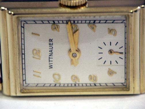 Solid 14k WITTNAUER Ladies Winding Watch 1940s* EXLNT - 4