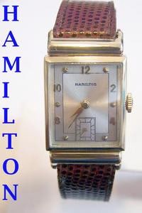 Vintage 14k Gold HAMILTON Winding Watch 1950 Cal 982* EXLNT* SERVICED: Vintage 14k Gold HAMILTON Winding Watch 1950 Cal 982* EXLNT* SERVICED Vintage 14k Gold HAMILTON Winding Watch 1950 Cal 982* EXLNT* SERVICED . This Mens Hamilton watch is USA made. . Great present for 