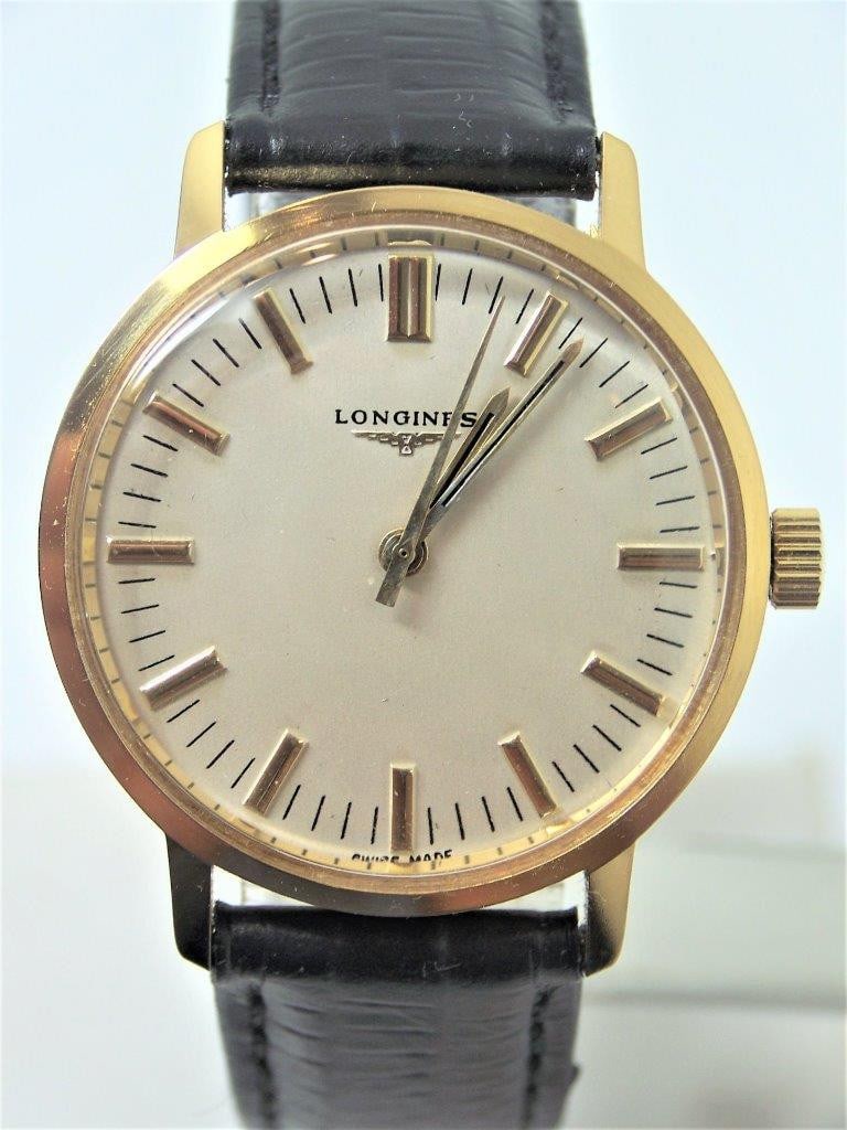 Vintage 18k Goldplated LONGINES Winding Watch 1960s Cal 6942* EXLNT* SERVICED (1 of 11)