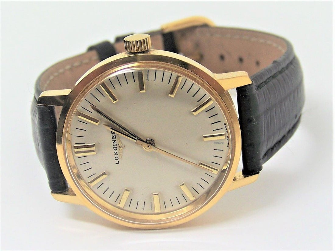Vintage 18k Goldplated LONGINES Winding Watch 1960s Cal 6942* EXLNT* SERVICED - 4