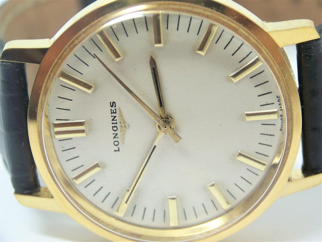 Vintage 18k Goldplated LONGINES Winding Watch 1960s Cal 6942* EXLNT* SERVICED - 5