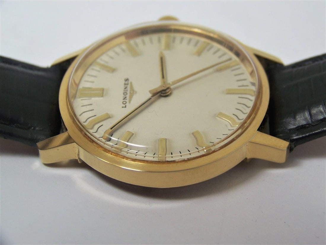 Vintage 18k Goldplated LONGINES Winding Watch 1960s Cal 6942* EXLNT* SERVICED - 8